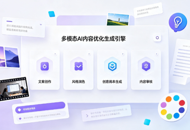 宁县AI智能内容优化创新 多模态生成技术丰富数字内容创作生态